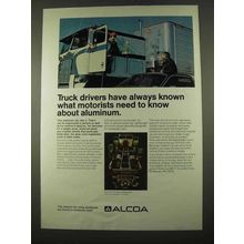 1975 Alcoa Aluminum Ad - Truck Drivers Have Known