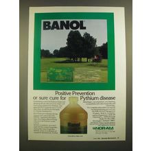 1988 Nor-Am Banol Fungicide Ad - Positive Prevention