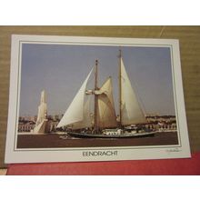 TALL SHIPS 1994 series unused postcard 'EENDRACHT' of Holland /