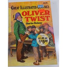 oliver twist by charles dickens great illustrated classics 1989 HB