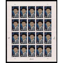 4265, 42¢ Frank Sinatra Complete Pane of 20 Stamps