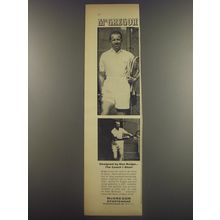 1956 McGregor Coach 1 Shorts Advertisement - Designed by Don Budge