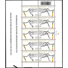Belgique 2002 Michel Feuille Complet 3102 - 3105 Neuf ** Cote (2008) 30.00 €