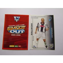 Ronnie Wallwork - West Brom - Shoot Out 2005 2006 Magic Box Football Card (EF1)