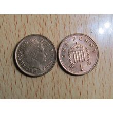 GB 2002 Elizebeth II Decimal 1p Coin