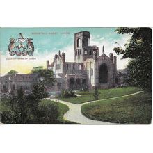 Kirkstall Abbey, Leeds, England, United Kingdom - Vintage Postcard, Unposted