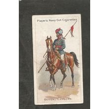 Cigarette Card Players Riders of the World 1905 #11 Bengal Lancer