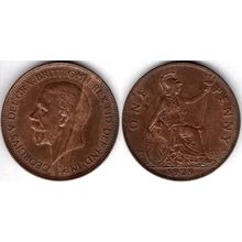 Great Britain. George V. Penny 1929. dy23543