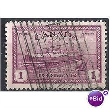 Canada 1946 SG405 $1 Purple Good Used. .