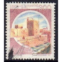 Italy 1980 Castles - Castello Normanno, Svevo-Bari 300L Used