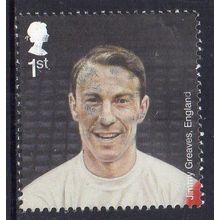 GB 2013 Football Heroes - Jimmy Greaves 1st Sheet Used