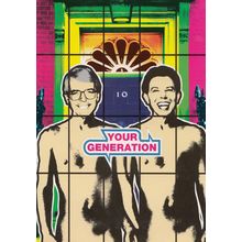 John Major Conservative Political Your My Generation Songs Comic Postcard