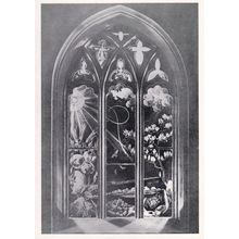 Window Display For Killed Airman 1940 Moreton Dorset Postcard