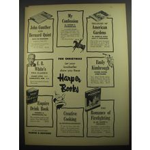1956 Harper Books Ad - Days to Remember by John Gunther and Bernard Quint