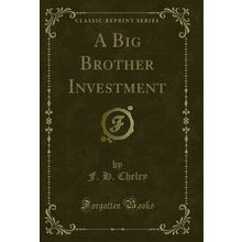 A Big Brother Investment (Classic Reprint)