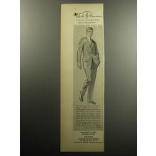 1957 De Pinna Suit Advertisement - from our University shop