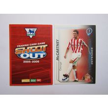 George McCartney Sunderland - Shoot Out 2005 2006 Magic Box Football Card (EF1)