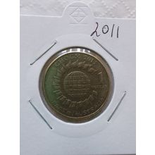 Australian 2011 $1 Chogm - Low Mintage - Circulated