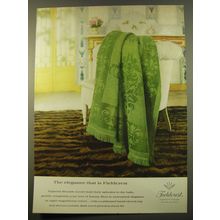 1961 Fieldcrest Imperial Brocade Towels Advertisement