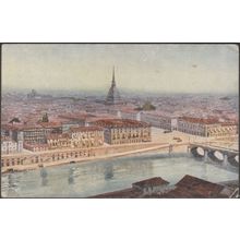 Panorama, Torino, c.1915 - Cartolina