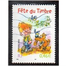FRA 2002 46c 'STAMP DAY' FINE USED (EBID20313)