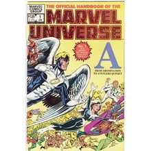 THE OFFICAL HANDBOOK OF THE MARVEL UNIVERSE # 1 (1983)