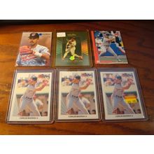 1990-1996, 6-Cards, 3-Rc's, CARLOS BAERGA, Indians