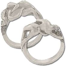 Sterling Silver Kama Sutra Lover Foreplay Ring