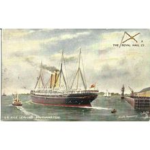 Royal Mail SP Co. SS NILE Tuck Oilette Postcard (9151)