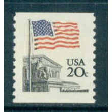 1895 20c U.S. Flag Fine MNH MA0831 (2)
