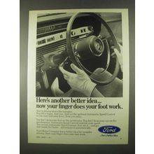 1967 Ford Automatic Speed Control Ad - Foot Work