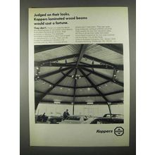 1967 Koppers Laminated Wood Beams Ad - On Their Looks