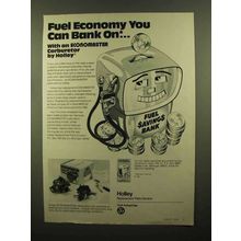 1979 Holley Economaster Carburetor Ad - Fuel Economy