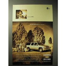 2001 Chevy Suburban Ad - Re-established Every Year