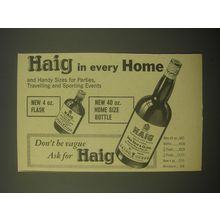 1965 Haig Scotch Advertisement - Haig in every Home