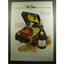 1951 Remy Martin Cognac Ad - Beyond Question, The finest