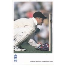 Mark Boucher Border & South Africa African Cricketer Cricket Postcard