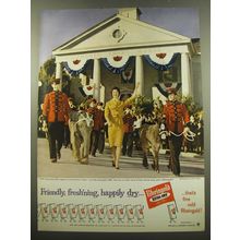 1960 Rheingold Beer Advertisment - Friendly, fresh'ning, happily dry