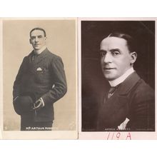 Arthur Roberts Comedian Pantomime Dame Actor Tucks 2x Postcard