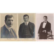 A Young Harry Tate 3x Comedian Old Postcard s incl RPC Rotary