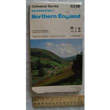 1987 OS Routemaster Map Sheet 5 Northern England