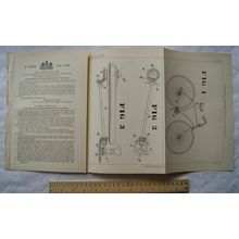 1890 Patent No. 16,729 driving mechanism for velocipedes, Rd Price, Sparkbrook