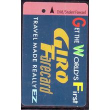 Giro Farecard Travel Made Easy S'pore TransitLink Train/Bus Card