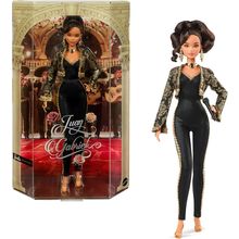 Barbie Signature Doll, Juan Gabriel Collectible in Chic Black and Gold Suit with