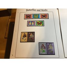 ICOLLECTZONE Bulgaria Butterflies Sets (A700-18)