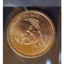 2008-d Martin Van Buren , Presidential US Mint Dollar Coin by REEDERSONG
