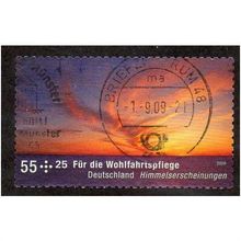 GER 2009 55c+ 25 (S/A) 'WELFARE FUNDS -CELESTIAL PHENOMENA FINE USED (EBID11292)