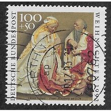 GER 1992 100pf +50 'CHRISTMAS' FINE USED (EBID54-540)