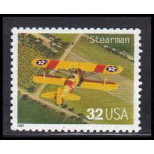3142l 32c Stearman Fine MNH V2541