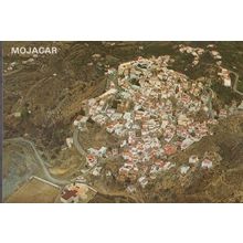 Mojacar Spain Stunning Birds Eye Aerial Spanish Postcard